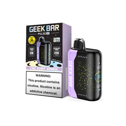 geek bar pulse x 25k disposable vape lemon heads