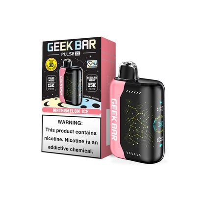 geek bar pulse x 25k disposable vape watermelon ice