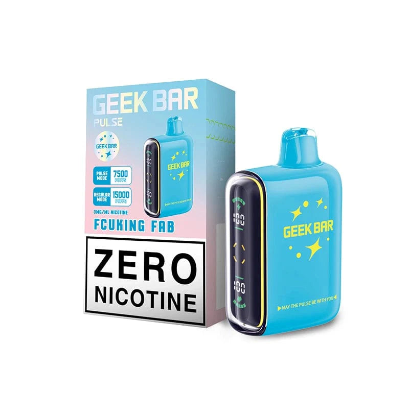 Geek Bar Pulse Zero Nicotine Disposable Vape 15000 Puffs