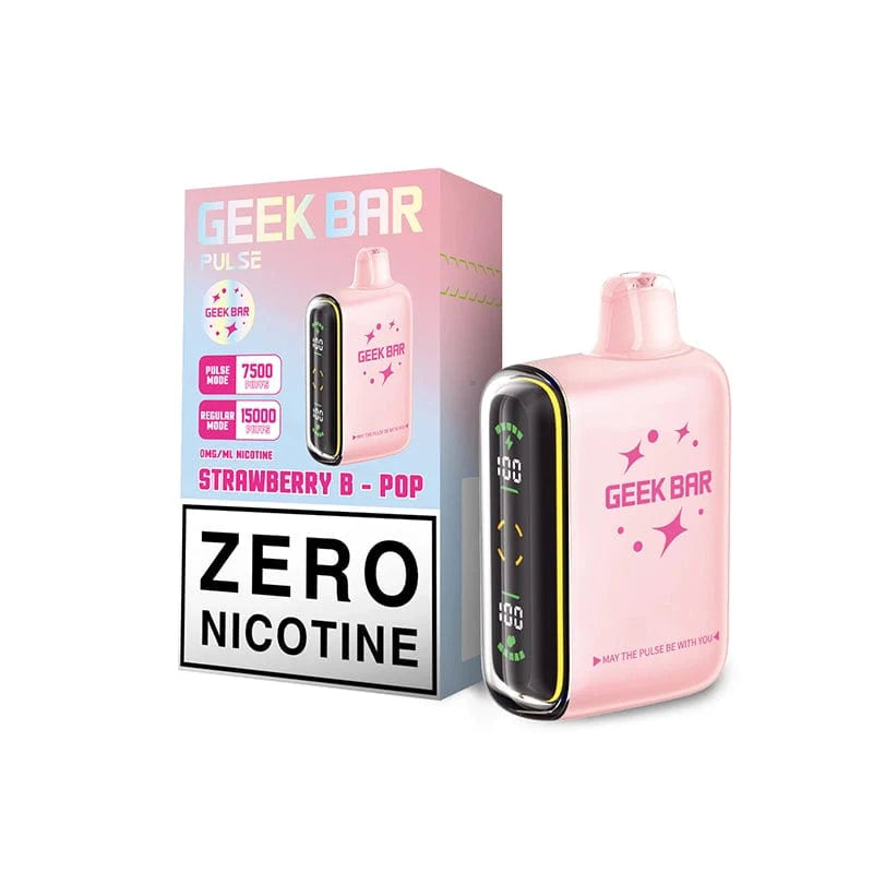 Geek Bar Pulse Zero Nicotine Disposable Vape 15000 Puffs