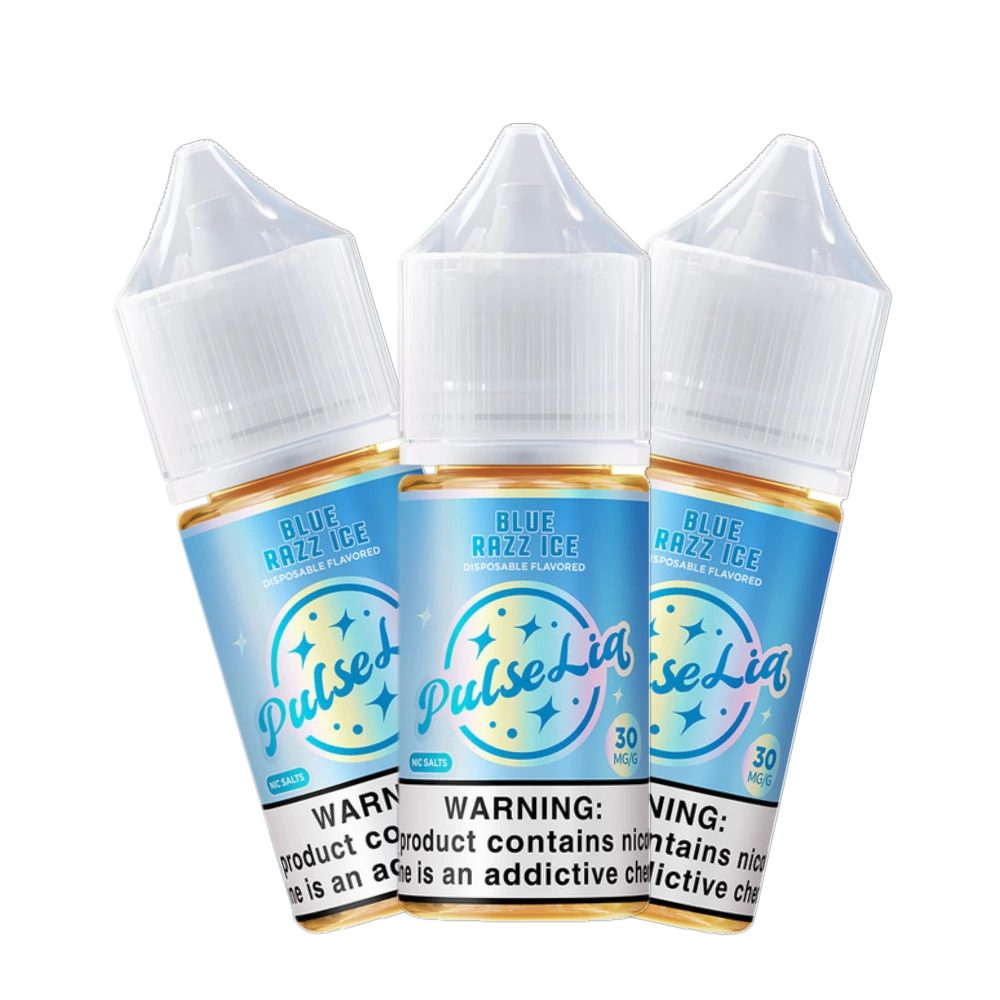 Geek bar vape juice pulse liq nic salt blue razz ice 30mg