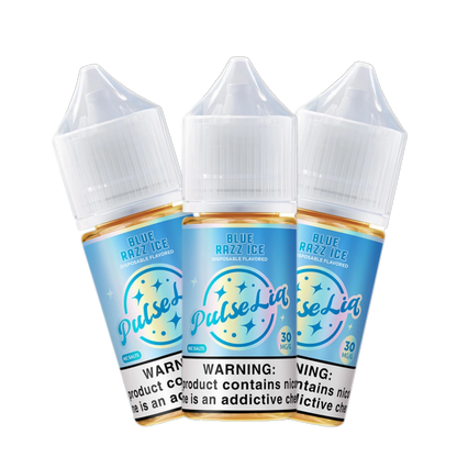 Geek bar vape juice pulse liq nic salt blue razz ice 30mg