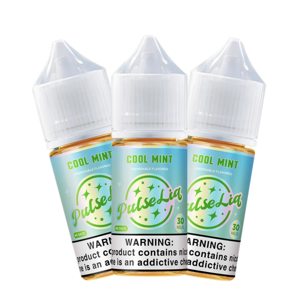 Geek bar vape juice pulse liq nic salt cool mint 30mg