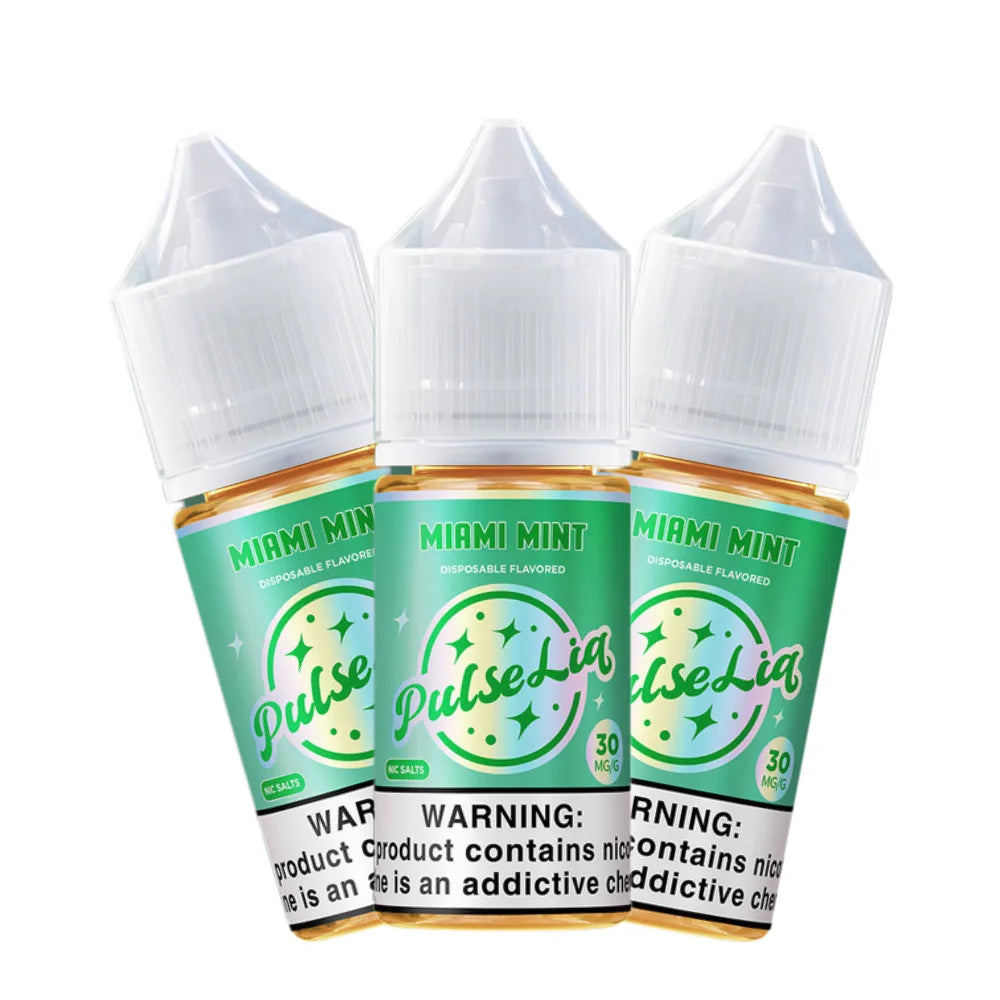 Geek bar vape juice pulse liq nic salt miami mint 30mg