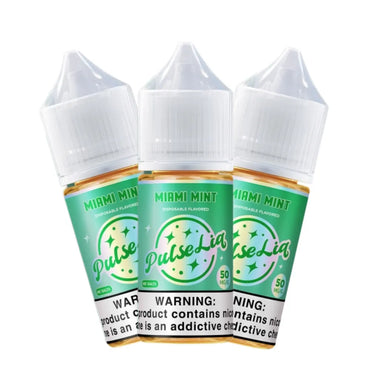 Geek bar vape juice pulse liq nic salt miami mint 50mg