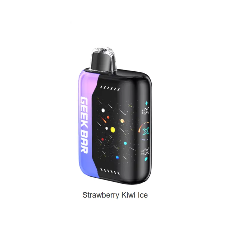 Geekbar pulse x meteor edition strawberry kiwi ice