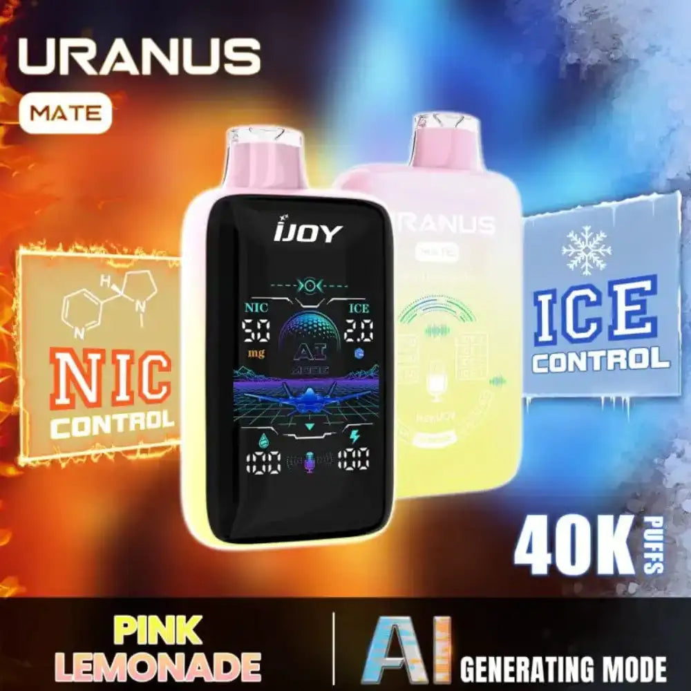 iJoy Uranus Mate 40K Disposable Vape 40000 Puffs