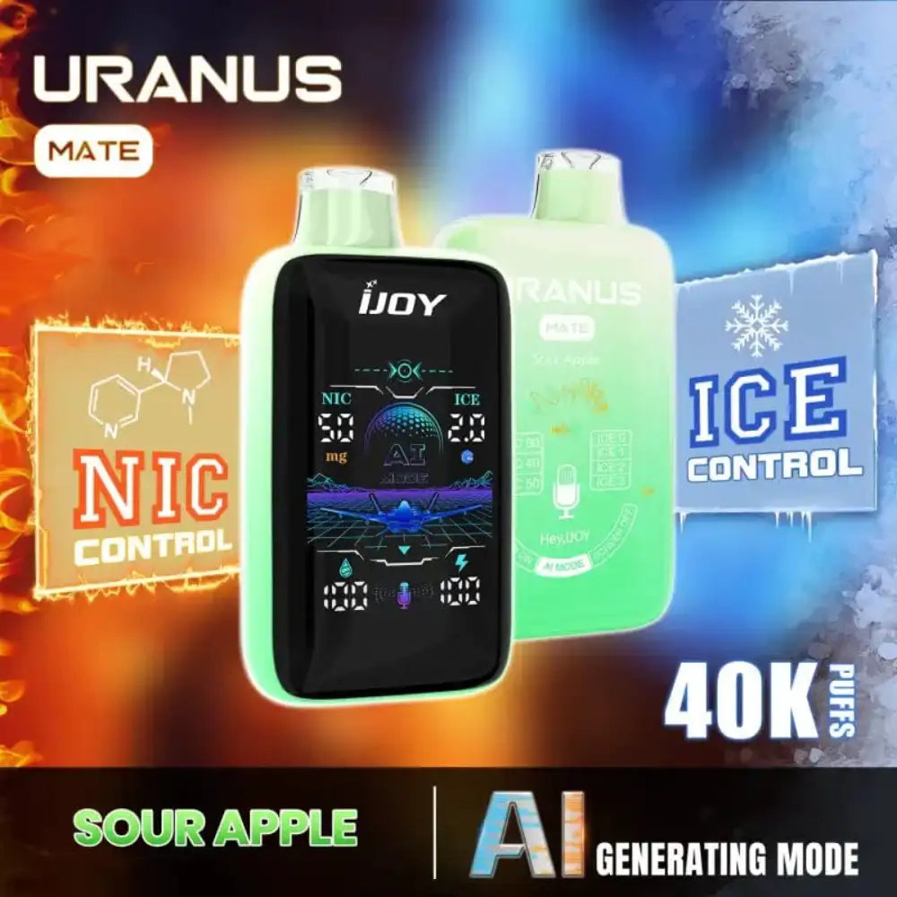 iJoy Uranus Mate 40K Disposable Vape 40000 Puffs