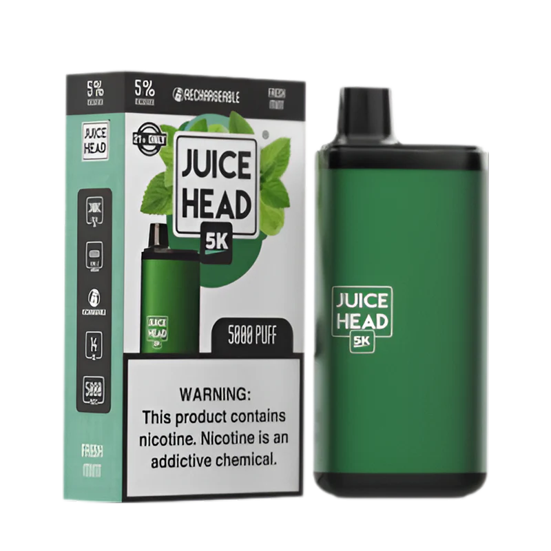 Juice head 5k disposable vape fresh mint