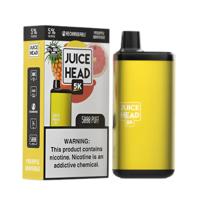 Juice head 5k disposable vape pineapple grapefruit