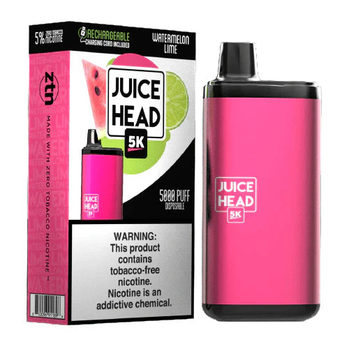 Juice head 5k disposable vape watermelon lime