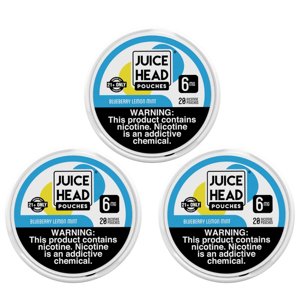 Juice Head Nicotine Pouches - Blueberry Lemon Mint