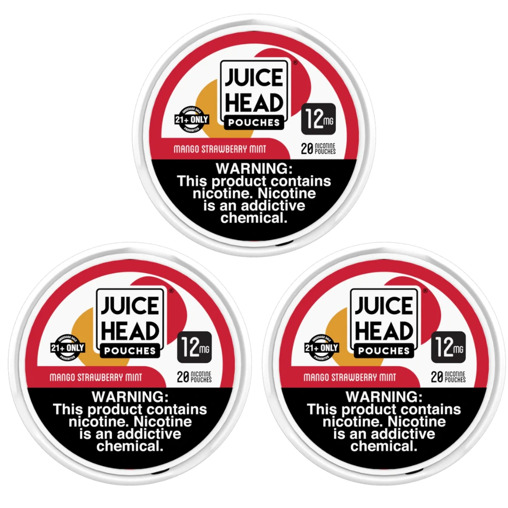 Juice Head Nicotine Pouches - Mango Strawberry Mint