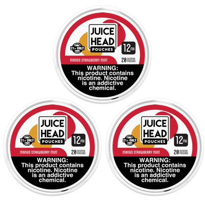 Juice Head Nicotine Pouches - Mango Strawberry Mint