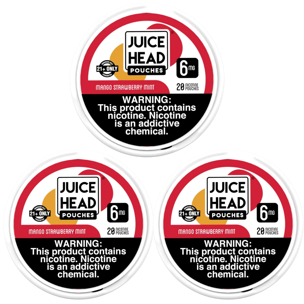 Juice Head Nicotine Pouches - Mango Strawberry Mint