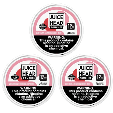 Juice head nicotine pouches watermelon strawberry mint 12mg