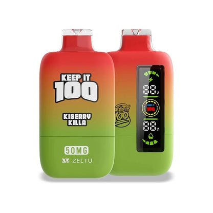 Keep it 100 20k disposable vape kiberry killa