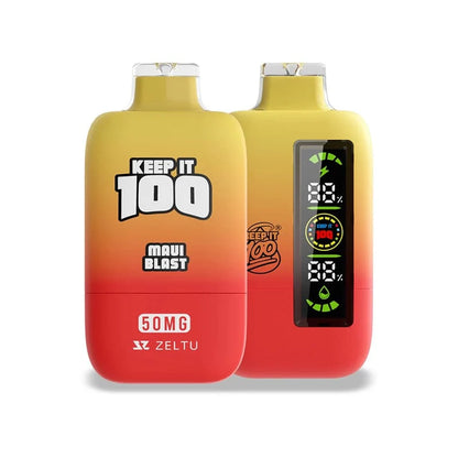 Keep it 100 20k disposable vape maui blast