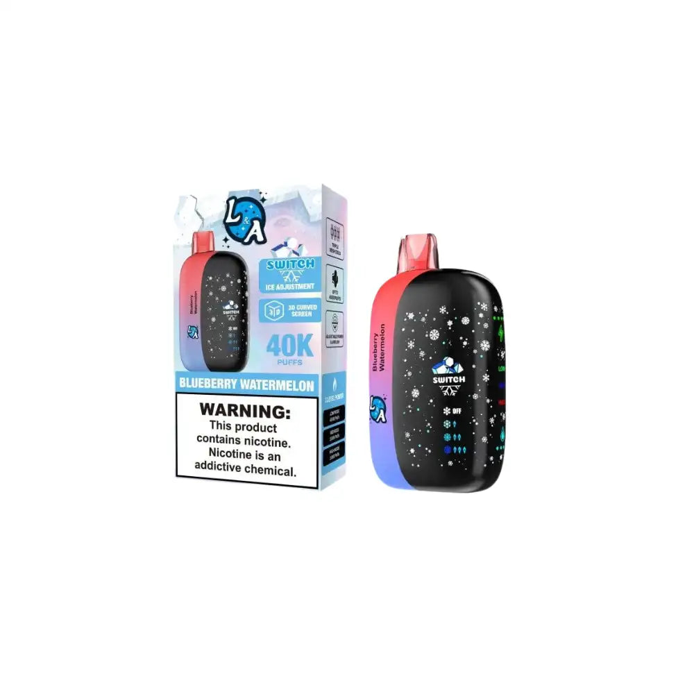 La switch ice control 40k disposable blueberry watermelon