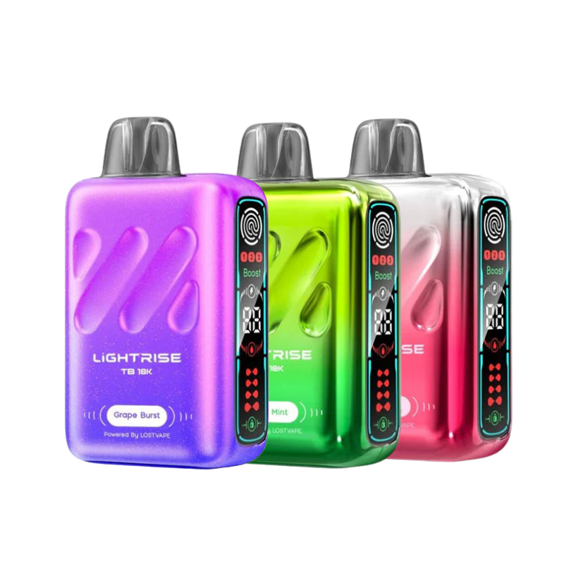 Lost vape lightrise tb 18k disposable vape 18000 puffs