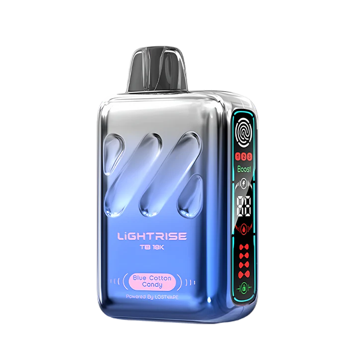 Lost vape lightrise tb 18k disposable vape 18000 puffs blue cotton candy