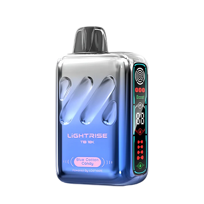 Lost vape lightrise tb 18k disposable vape 18000 puffs blue cotton candy