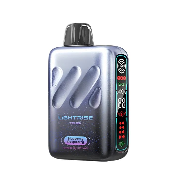 Lost vape lightrise tb 18k disposable vape 18000 puffs blueberry raspberry