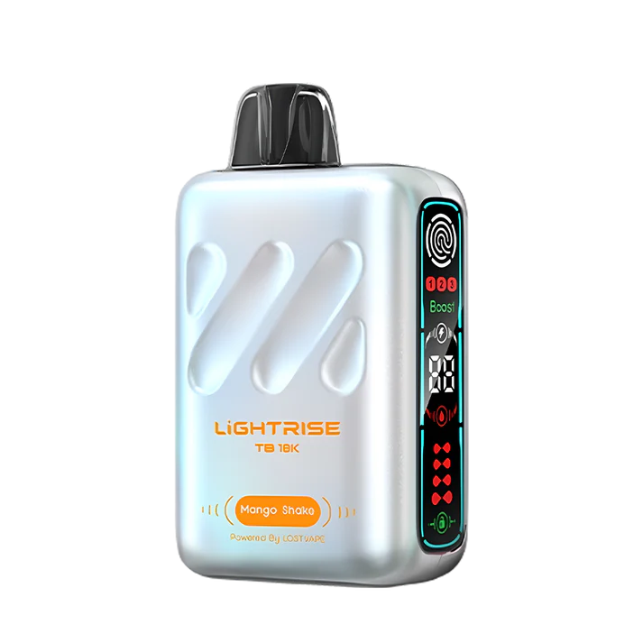 Lost vape lightrise tb 18k disposable vape 18000 puffs mango shake