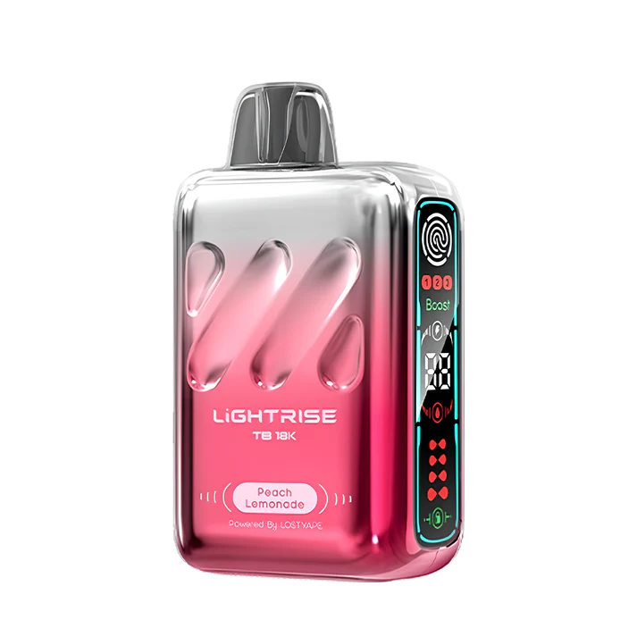 Lost vape lightrise tb 18k disposable vape 18000 puffs peach emonade