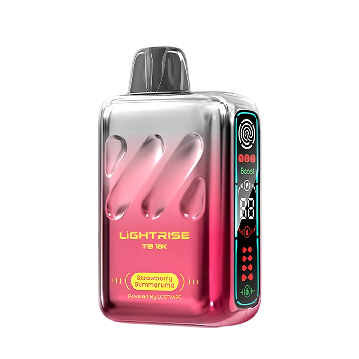 Lost vape lightrise tb 18k disposable vape 18000 puffs strawberry summertime