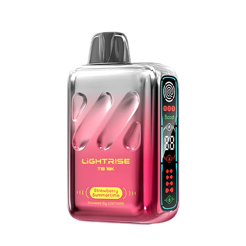 Lost vape lightrise tb 18k disposable vape 18000 puffs strawberry summertime