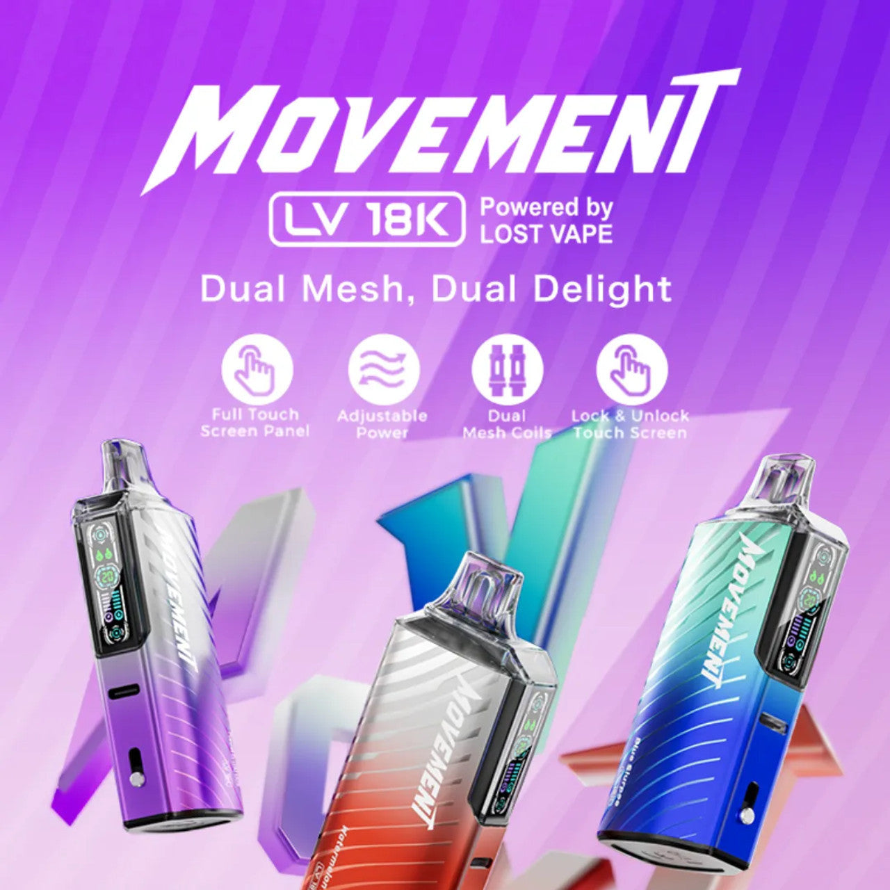 Lost vape movement lv18000 disposable