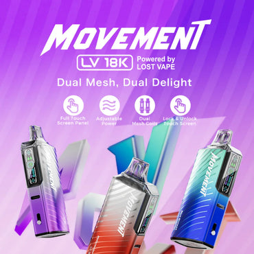 Lost vape movement lv18000 disposable