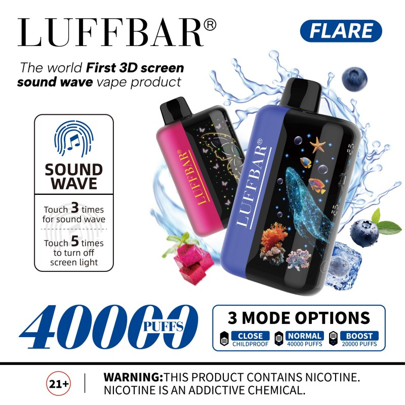 LuffBar Flare 40K Disposable Vape