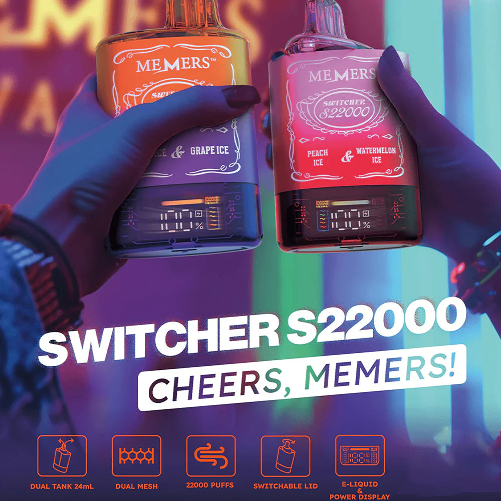 Memers Switcher S22000 Disposable Vape 22000 Puffs