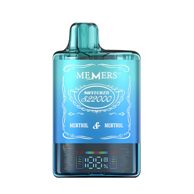 Memers switcher s22000 disposable vape menthol menthol