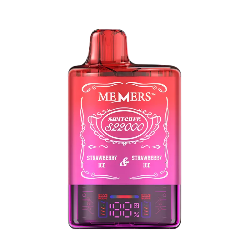 Memers switcher s22000 disposable vape strawberry ice strawberry ice