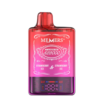 Memers switcher s22000 disposable vape strawberry ice strawberry ice