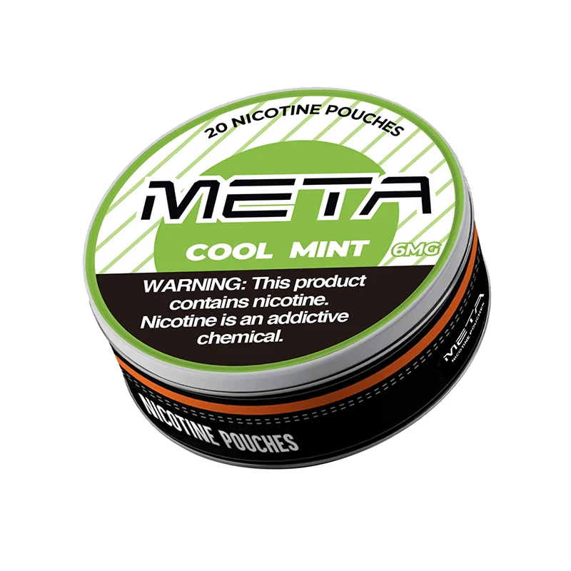 Meta nicotine pouches cool mint