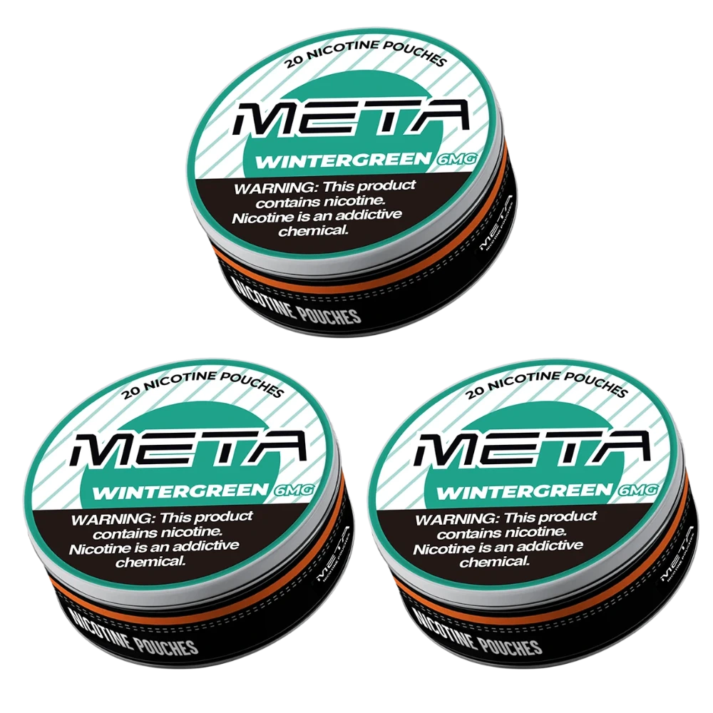 Meta Nicotine Pouches - Wintergreen