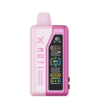 Moti nicflex 40k disposable blackberry bubblegum