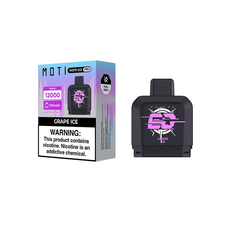 MOTI GO PRO Disposable Pod 12000 Puffs