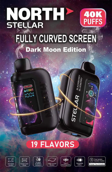 North stellar dark moon edition 40k disposable vape