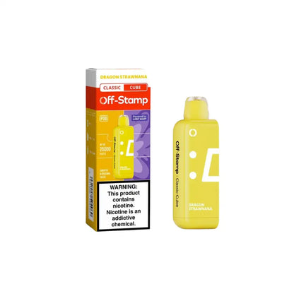 Off stamp x cube classic 25k disposable pod dragon strawnanana