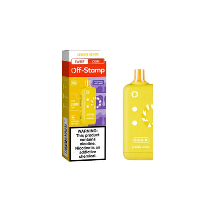 Off stamp x cube sweet 25k disposable pod lemon heads