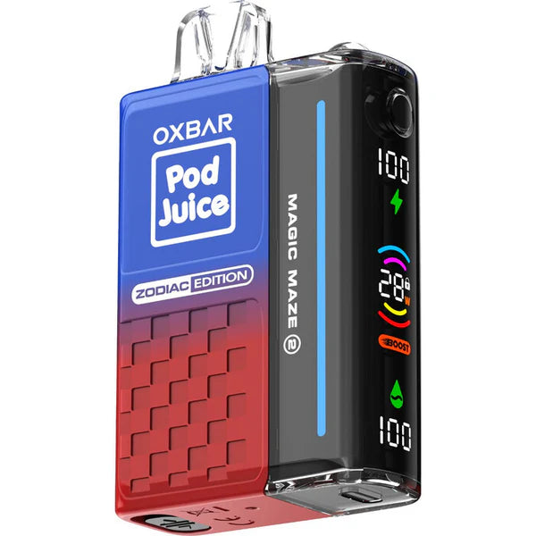 oxbar magic maze 2.0 zero nicotine disposable vape rocket pop