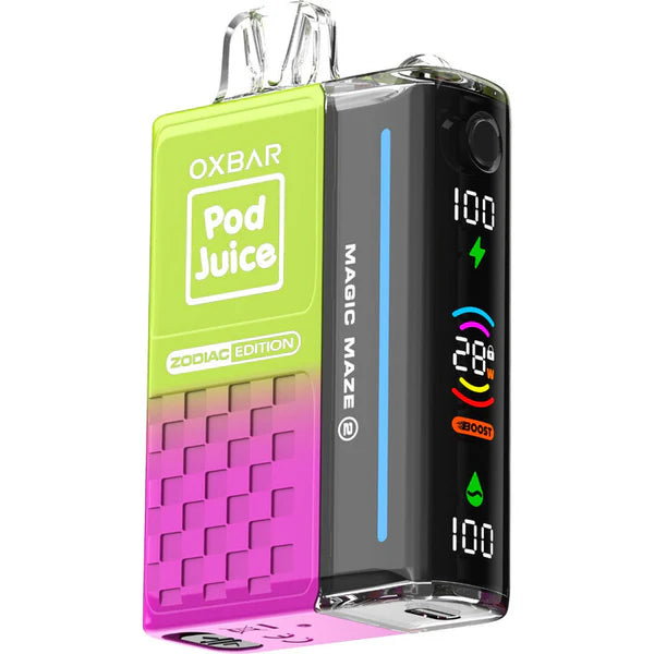 oxbar magic maze 2.0 zero nicotine disposable vape watermelon skitz