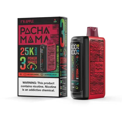 Pachamama 25k disposable vape f n apple