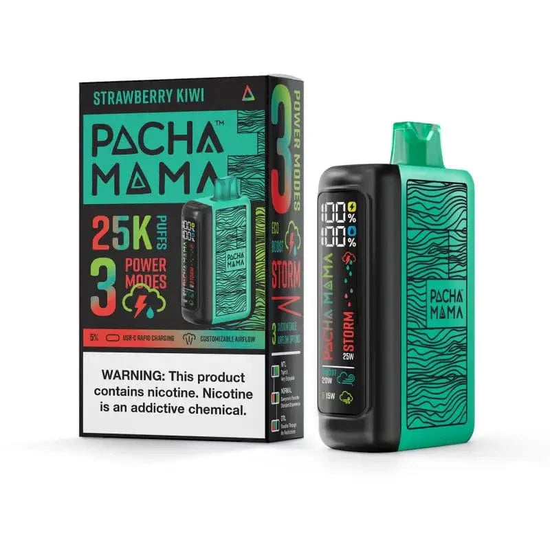 Pachamama 25k disposable vape strawberry kiwi