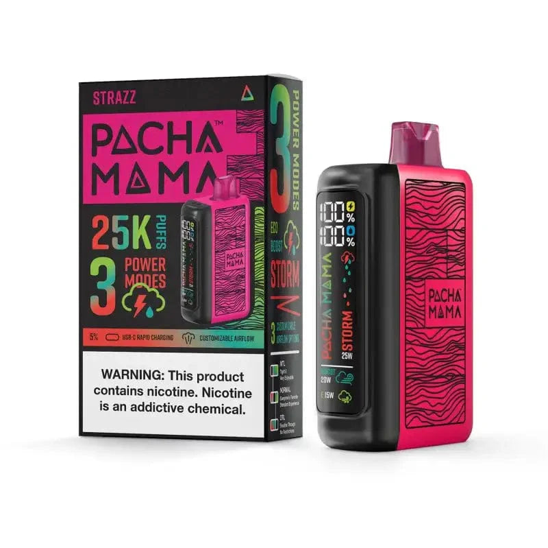 Pachamama 25k disposable vape strazz